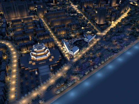 Urban architecture 3D Model