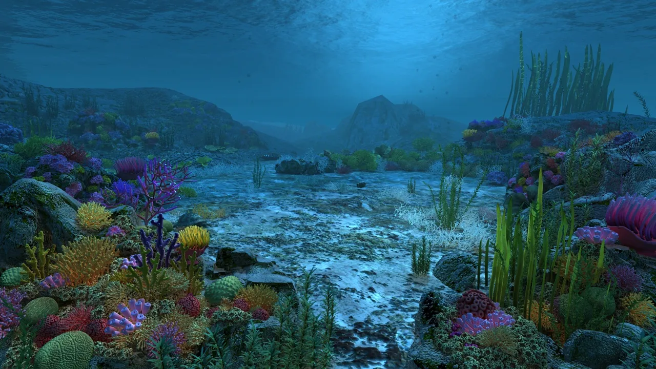 Undersea 3D Model .c4d .max .obj .3ds .fbx .stl .blend 