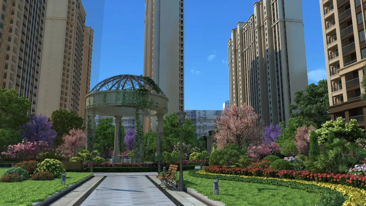 都市建築 3Dモデル .c4d .max .obj .3ds .fbx .stl .blend 