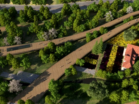 Park 3D Model