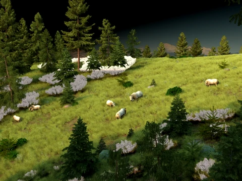 Hillside 3D Model