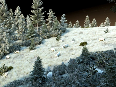 Hillside 3D Model