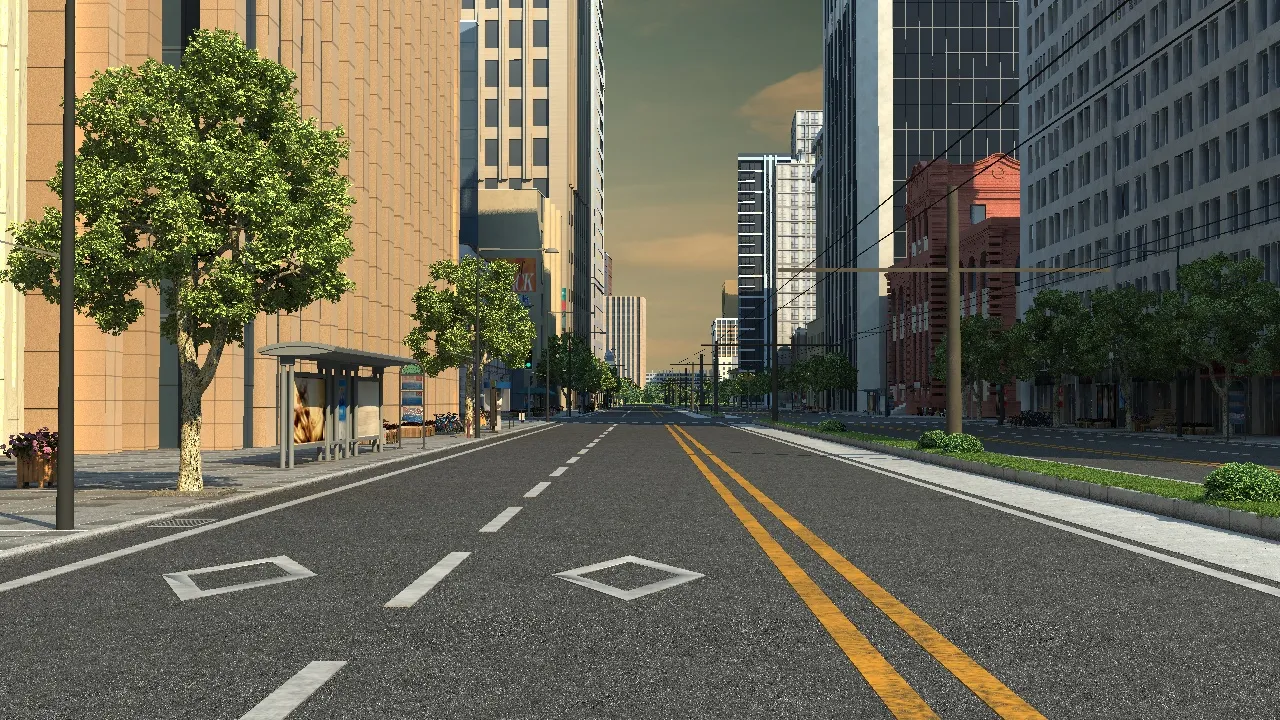 Urban architecture 3D Model .c4d .max .obj .3ds .fbx .stl .blend 