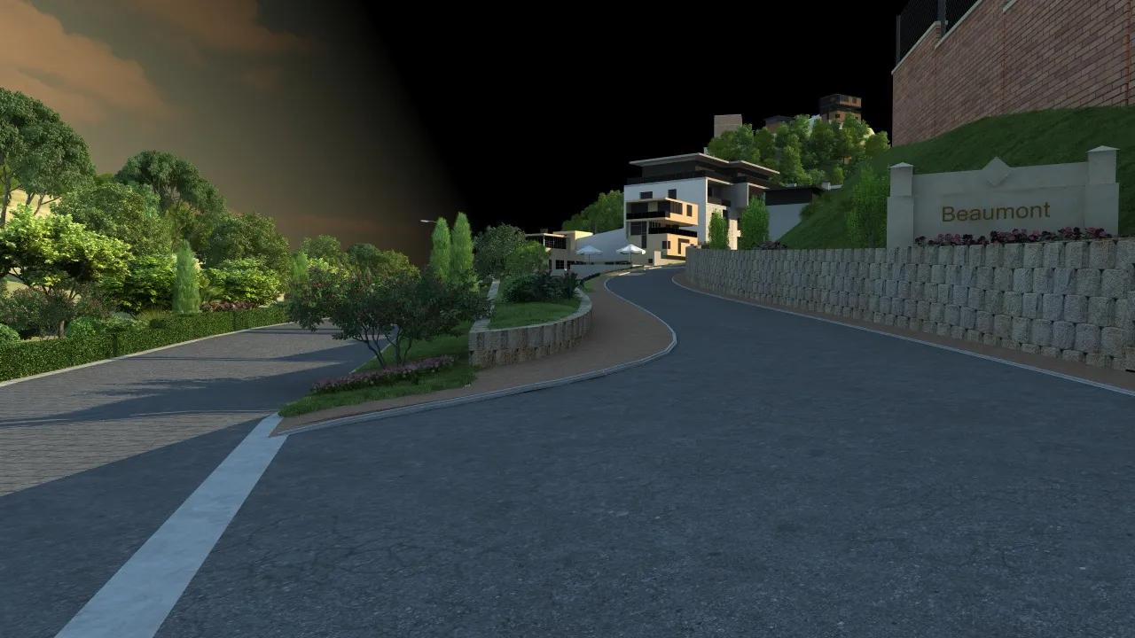 Urban architecture 3D Model .c4d .max .obj .3ds .fbx .stl .blend 