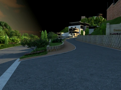 Stedelijke architectuur 3D Model