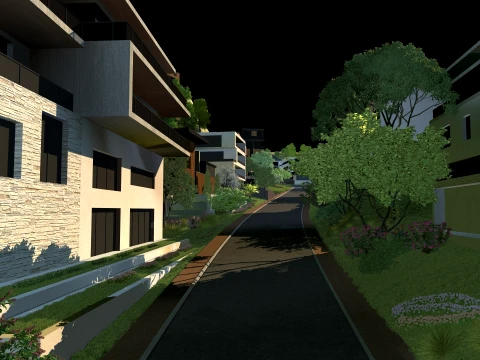 Urban architecture 3D Model