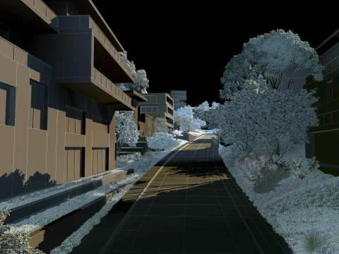 Urban architecture 3D Model