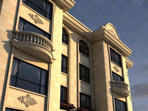 Urban architecture 3D Model