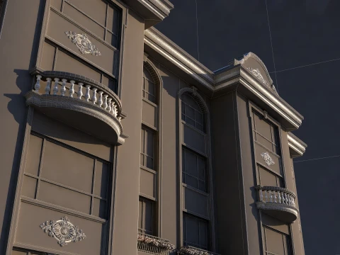 Urban architecture 3D Model
