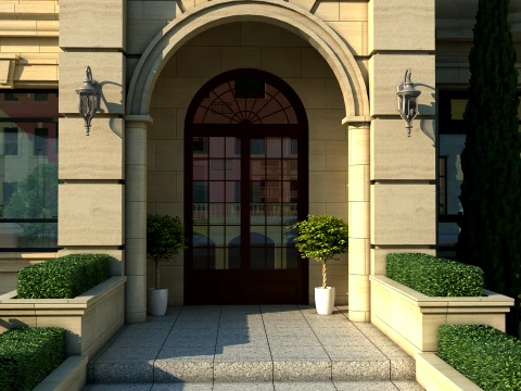 Urban architecture 3D Model
