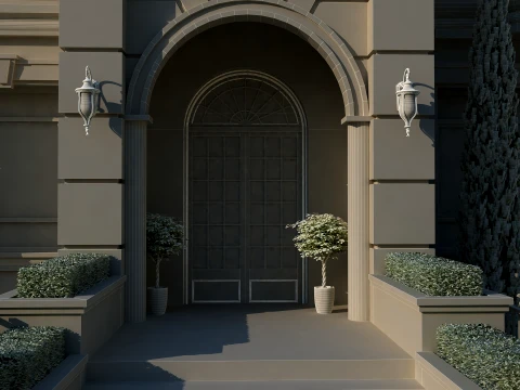 Urban architecture 3D Model