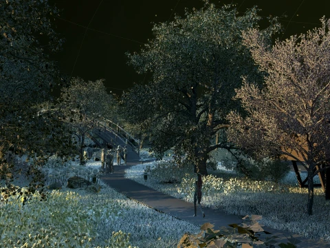 Park 3D Model