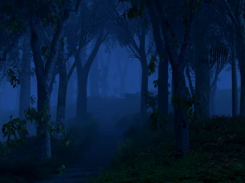 Woods 3D Model
