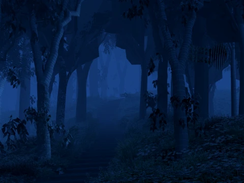 Woods 3D Model