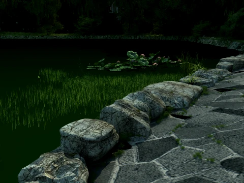 Jard&iacute;n Modelo 3D