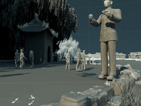 Garden 3D Model