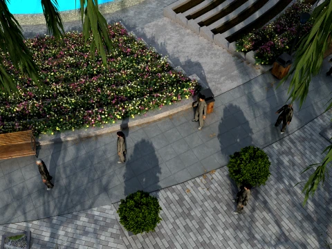 Park 3D Model