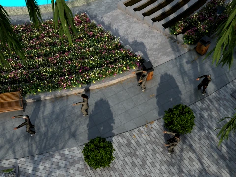 Park 3D Model