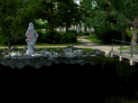 Park 3D Model