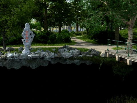 Park 3D Model
