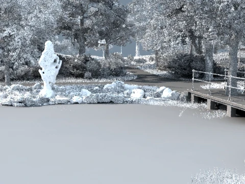Park 3D Model