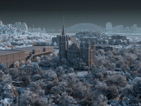 Urban architecture 3D Model