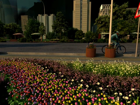 Park 3D Model