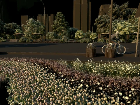 Park 3D Model