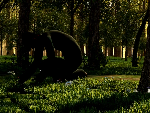 Park 3D Model