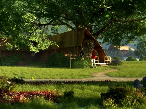 Park 3D Model