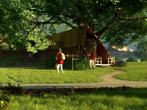 Park 3D Model
