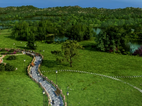 Park 3D Model