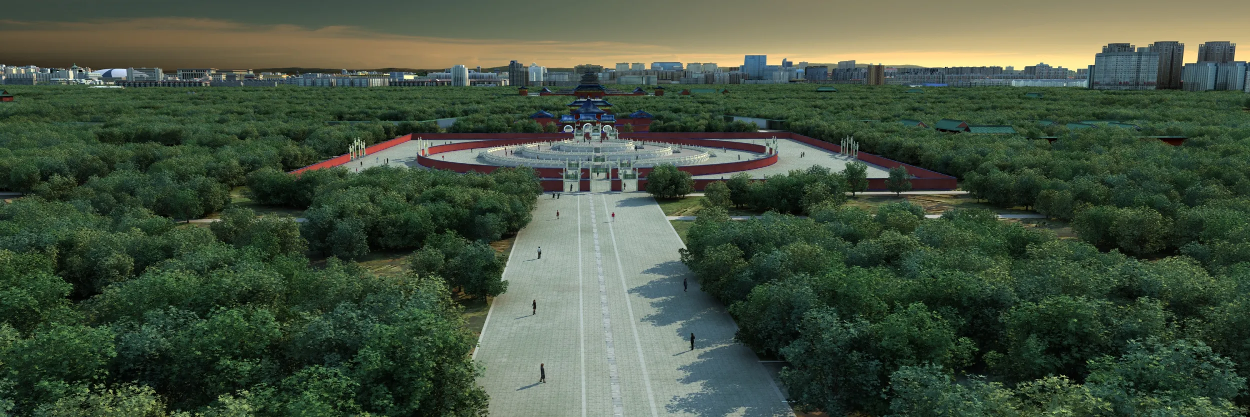 Beijing 3D Model .c4d .max .obj .3ds .fbx .stl .blend
