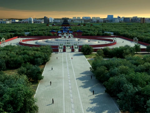 Beijing 3D Model