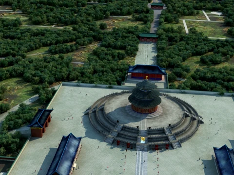 Beijing 3D Model