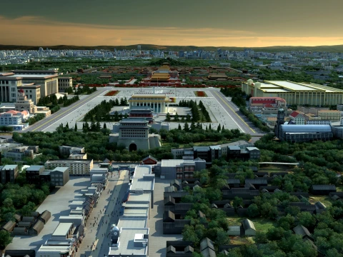 Beijing 3D Model