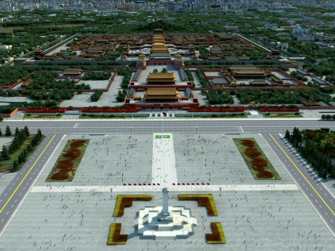 Beijing 3D Model