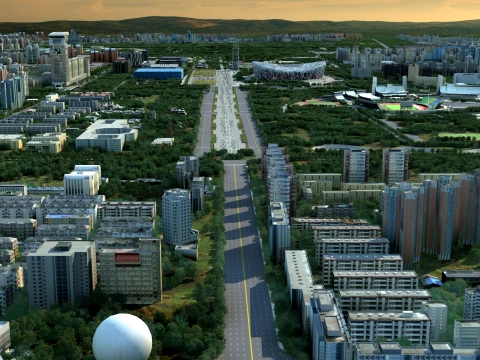 Beijing 3D Model