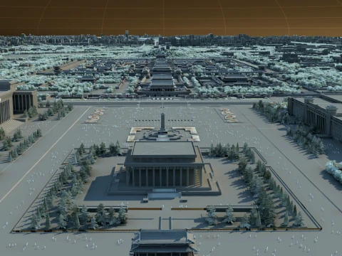 Beijing 3D Model