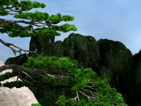 Huangshan 3D Model