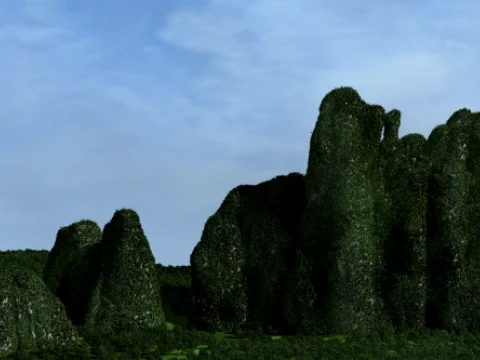 Huangshan 3D Model