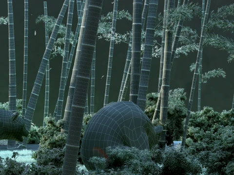 Panda Reserve 3D Model