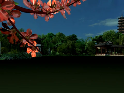 Park 3D Model