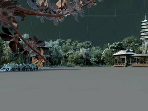 Park 3D Model