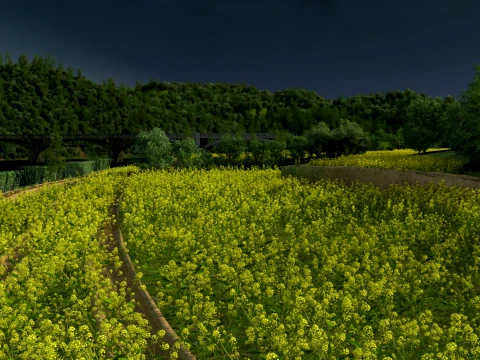 Countryside 3D Model