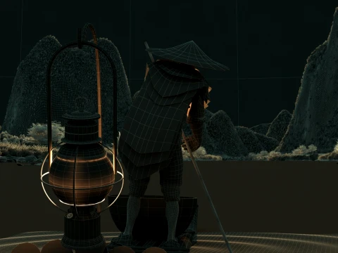 Li River 3D Model