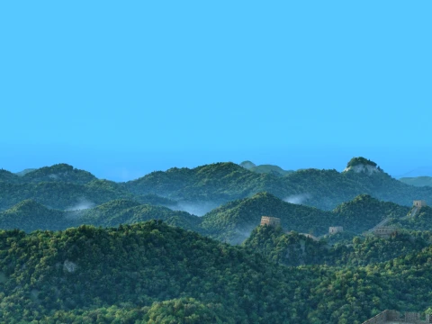The Great Wall 3D Model