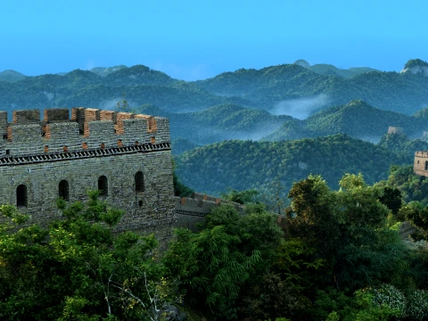 The Great Wall 3D Model
