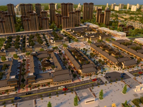 Urban architecture 3D Model