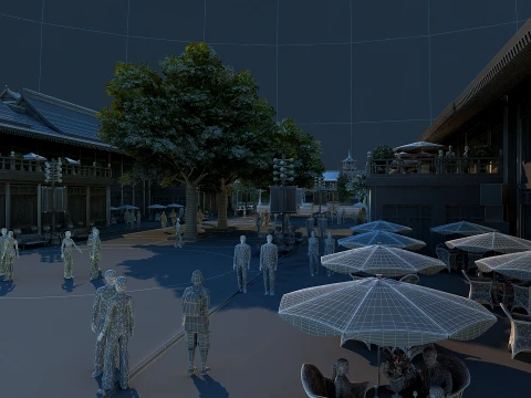 Ancient architecture 3D Model